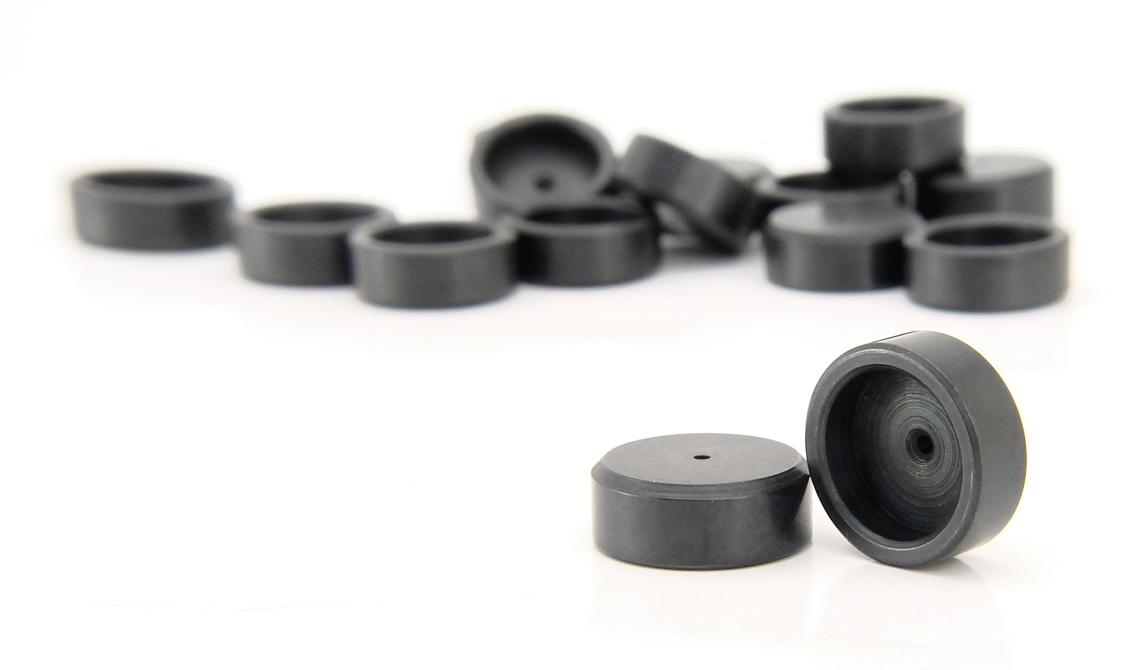 COMP Cams 622-16 Set Of 16 Hardened Lash Caps W/ 3/8\" Valve Stem, .190\" Head Height